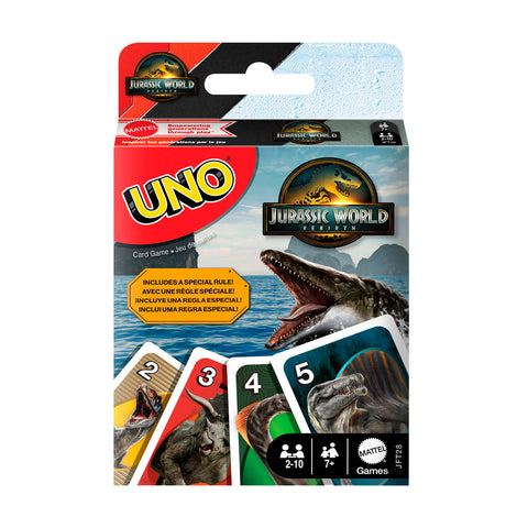 Uno Jurassic World Card Game