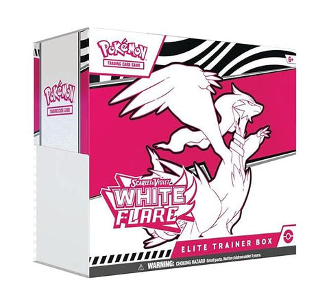 Pokemon Scarlet & Violet White Flare Elite Trainer Box