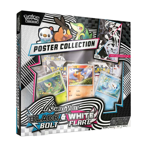 The Pokémon TCG: Poster Collection - Scarlet & Violet Black Bolt & White Flare