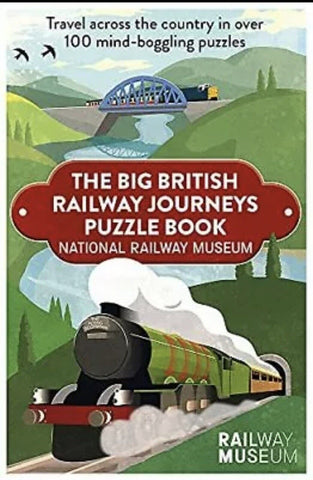 Big British Railway Journeys Puzzle Book by National Railway Museum (Paperback,