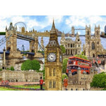 JHG Kevin Robinson Collection London 1000 Piece Puzzle