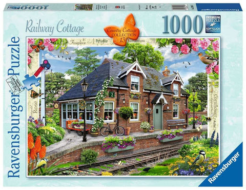 Ravensburger Railway Cottage 1000 Piece Jigsaw Puzzle