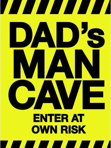 Sign  - Dads Man Cave