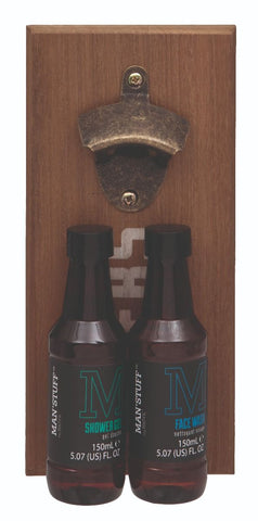 Manstuff Bottle Opener Shower Gel & Face Wash Gift Set