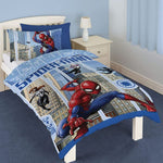 OFFICIAL MARVEL SPIDERMAN PANEL SINGLE DUVET SET