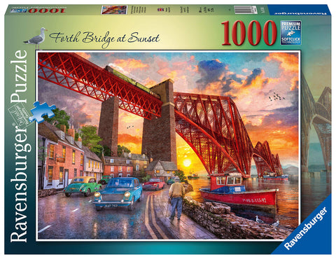 Ravensburger Forth Bridge At Sunset Jigsaw