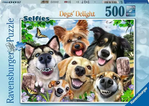 Selfies Dogs' Delight, 500pc