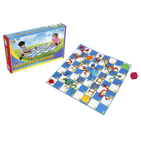 GIANT SNAKES AND LADDERS GAME