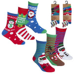 Kids 3 Pack Xmas Socks